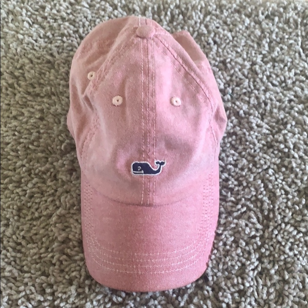 Vineyard Vines Pink Logo Cap